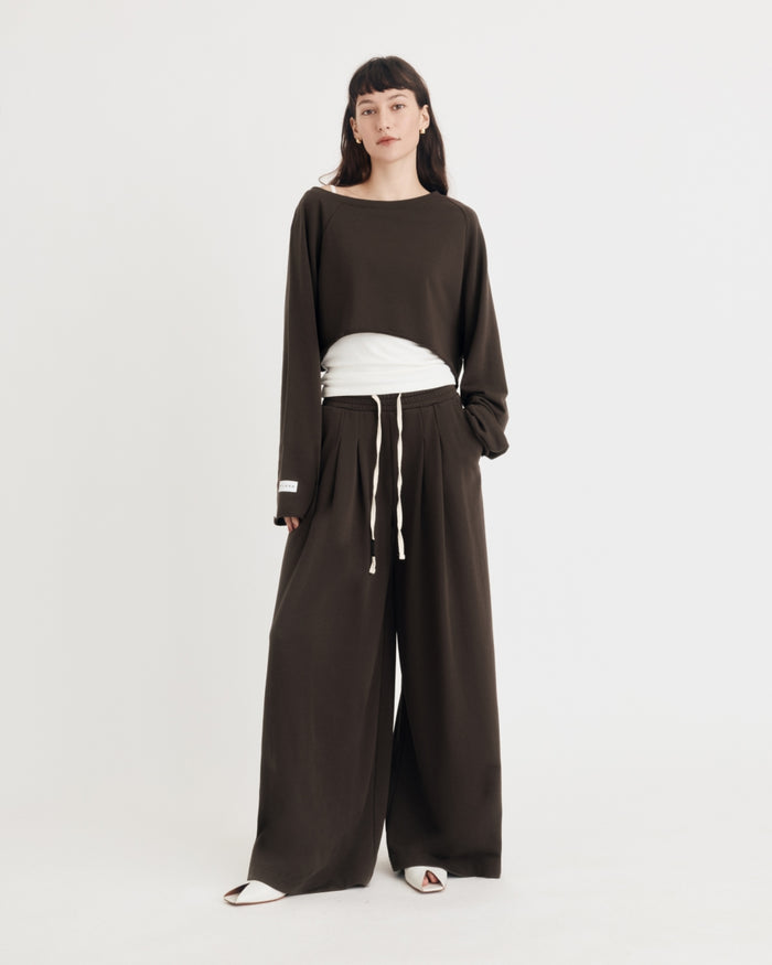 ROWAN PANTS ESPRESSO BROWN