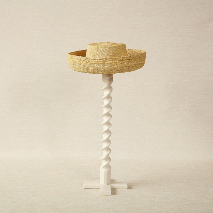 Royal bowler straw hat