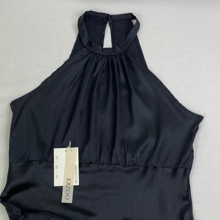 Ruffled-edge dress