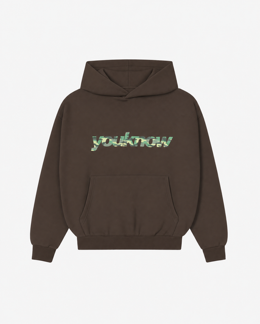 Rumble Hoodie in Brown Camo