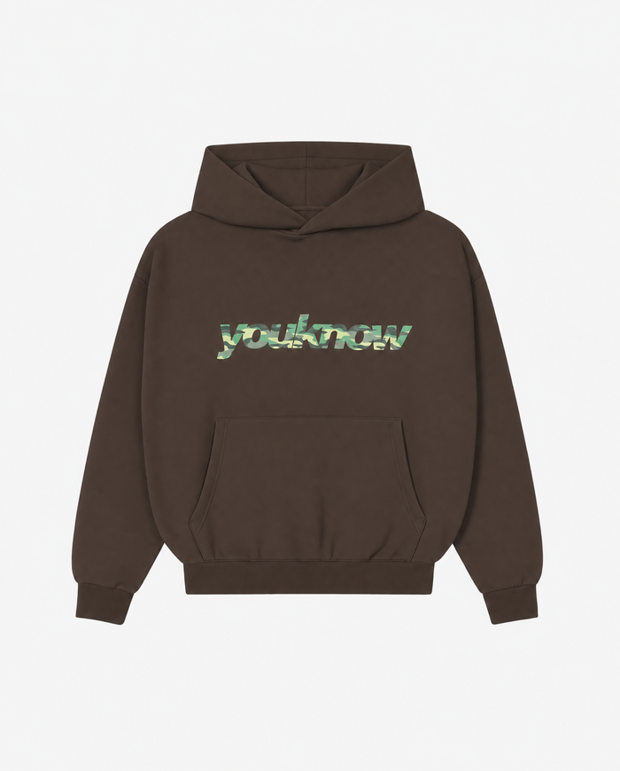 Rumble Hoodie | Brown Camo