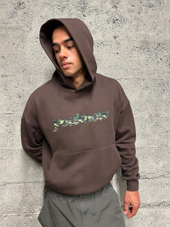 Rumble Hoodie | Brown Camo