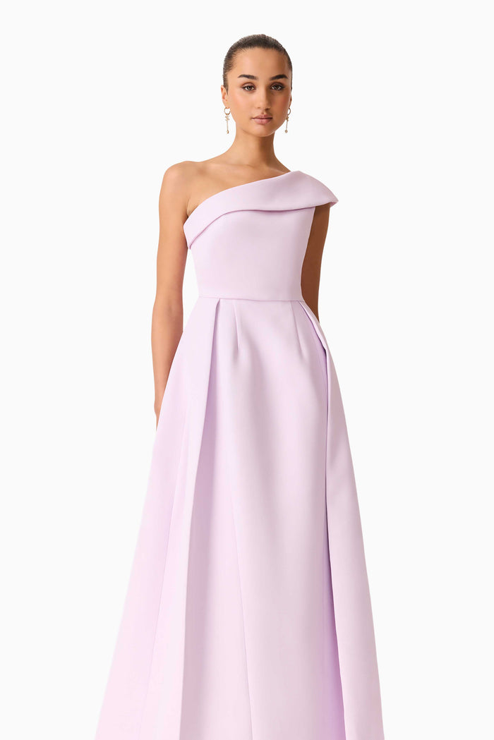 Saphine One-Shoulder Gown - Dress - Elliatt