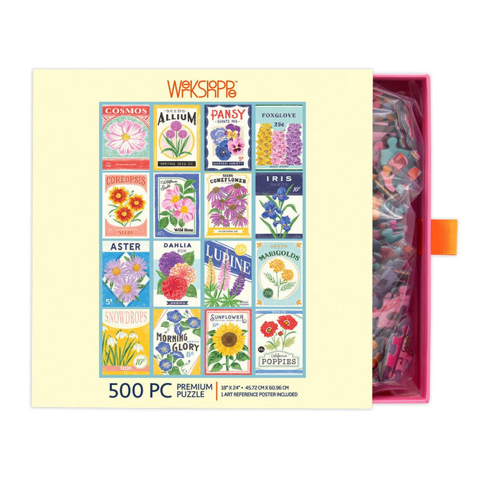 Seed Packets 500pc Puzzle
