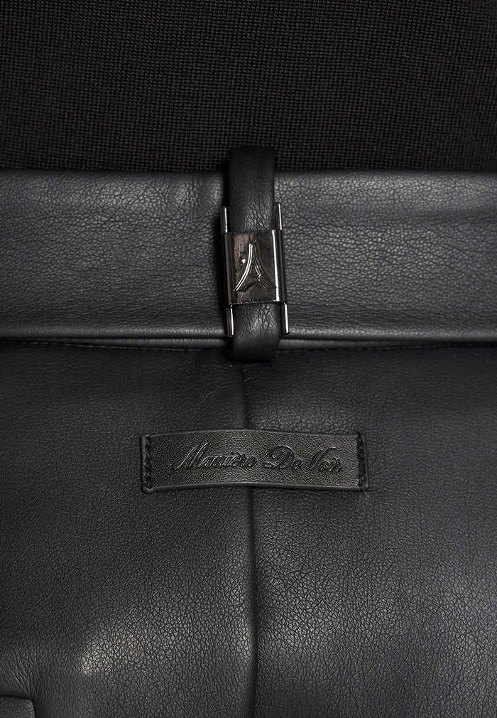 serge-relaxed-fit-leather-pleated-trousers-black