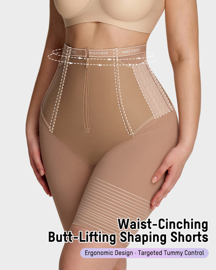 Side-Hook Slimming & Butt-Lifting Shaping Shorts