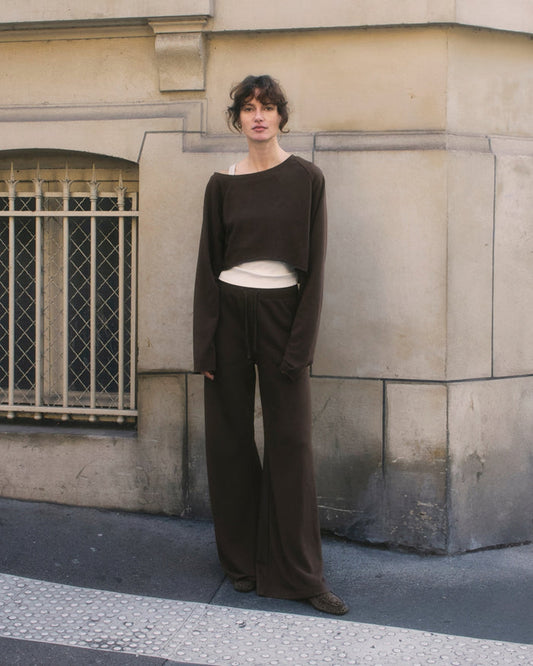 SIMONE TOP ESPRESSO BROWN