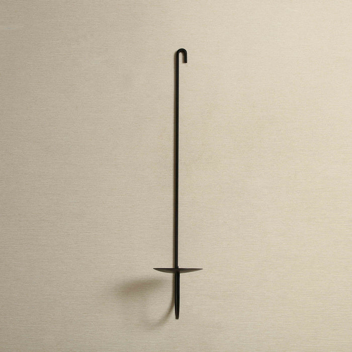 Single Armed Iron Candle Holder