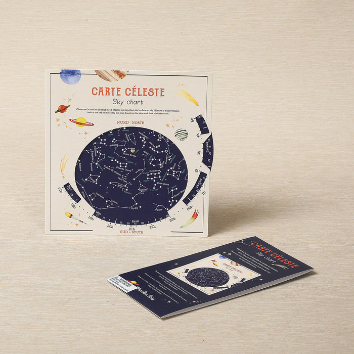 Sky chart cards