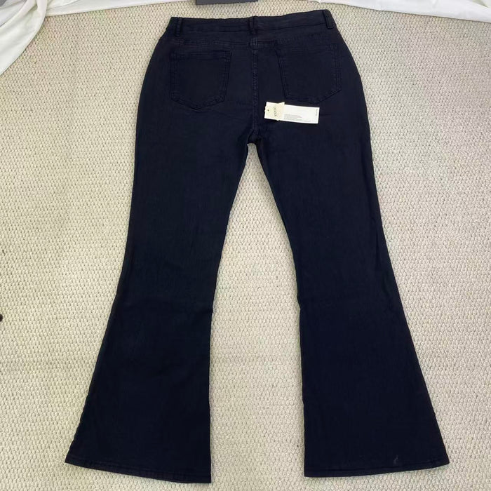 Slim straight-leg jeans