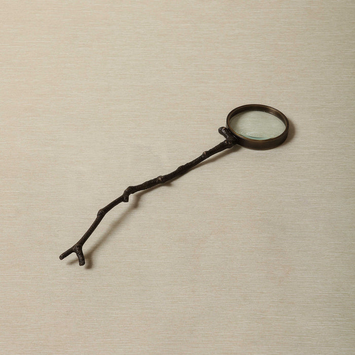 Sprig handle magnifying glass