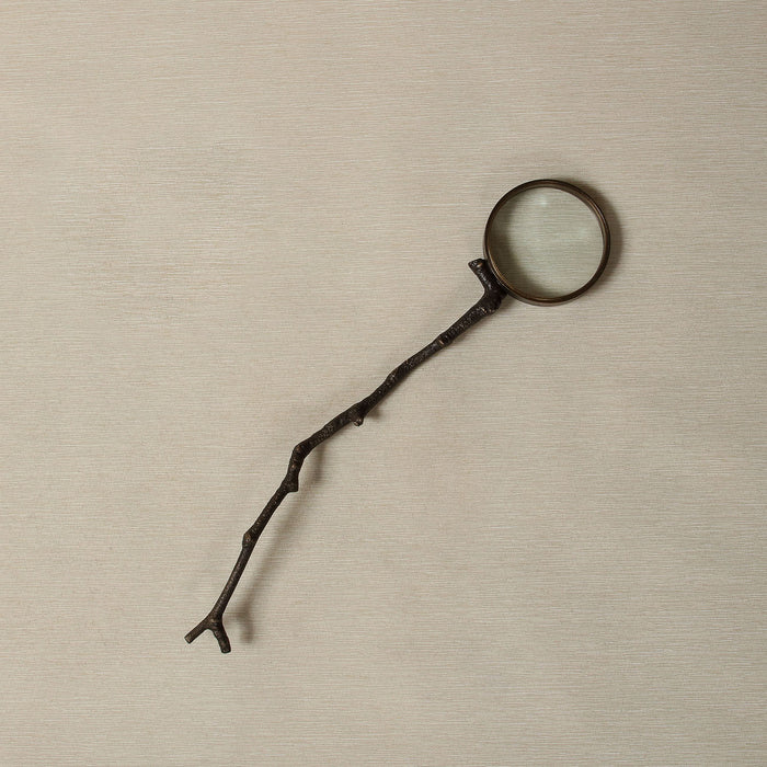 Sprig handle magnifying glass