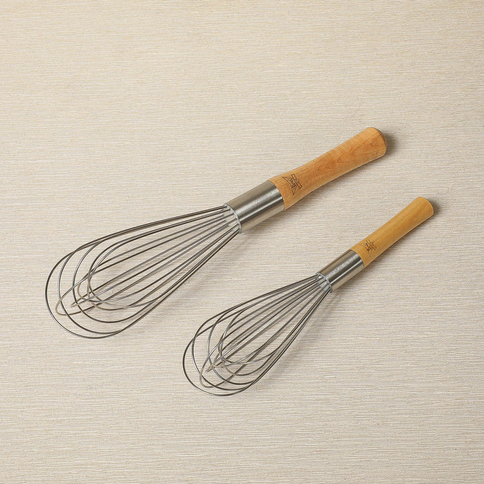 SS Balloon Whip With Wood Handle