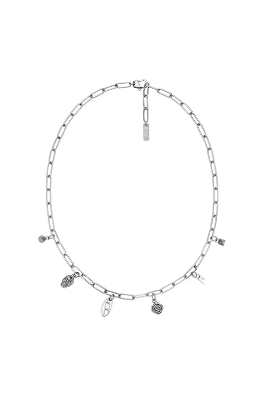 Stainless Steel Charm Necklace