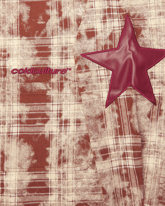 STARS JACKET BROWN - Cold Culture