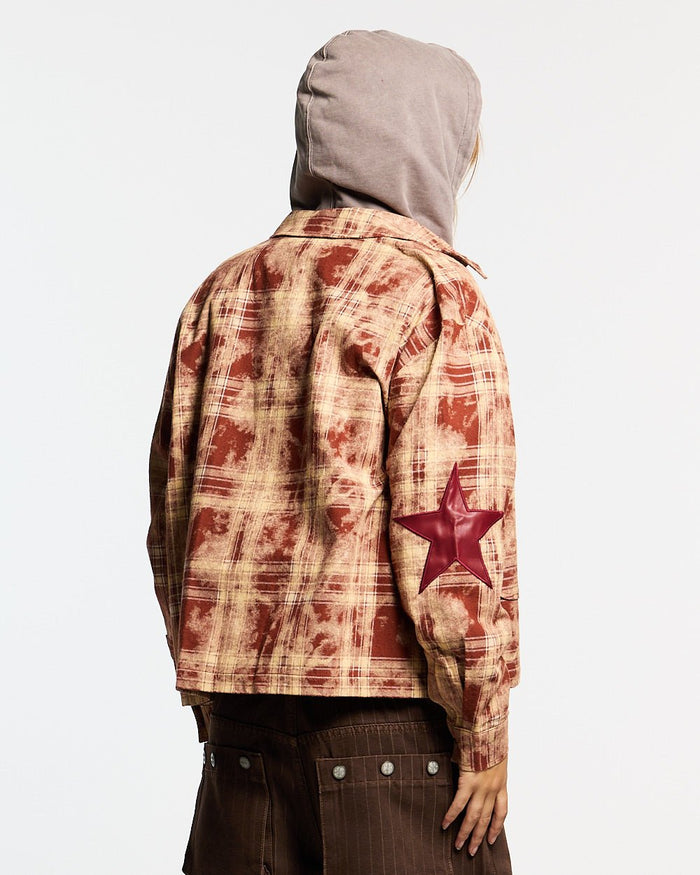 STARS JACKET BROWN - Cold Culture #woman