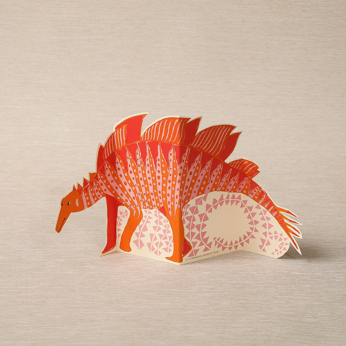 Stegosaurus Foldy Card