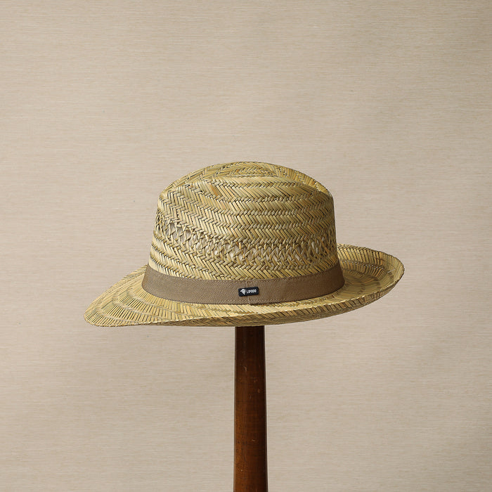 Straw traveler hat