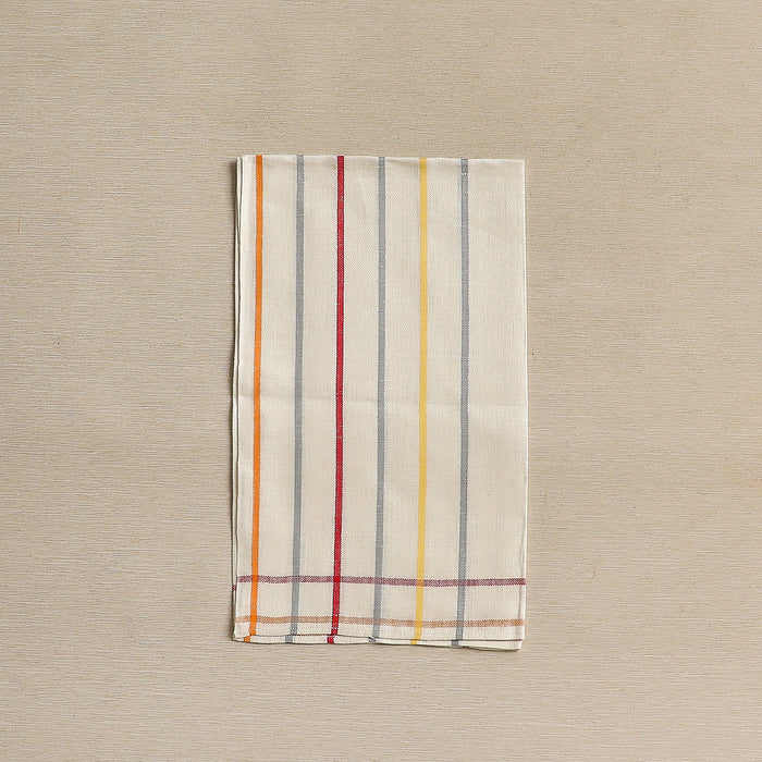 Striped Irish linen tea towels