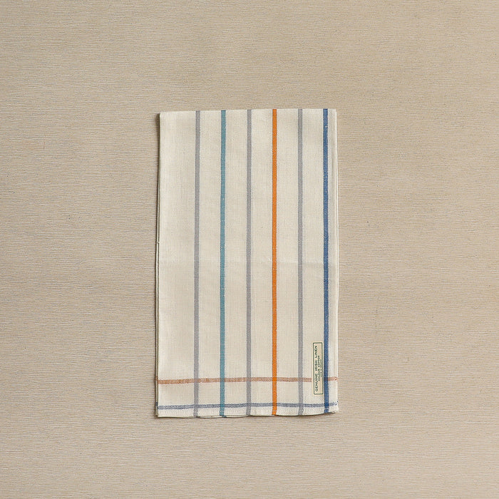 Striped Irish linen tea towels