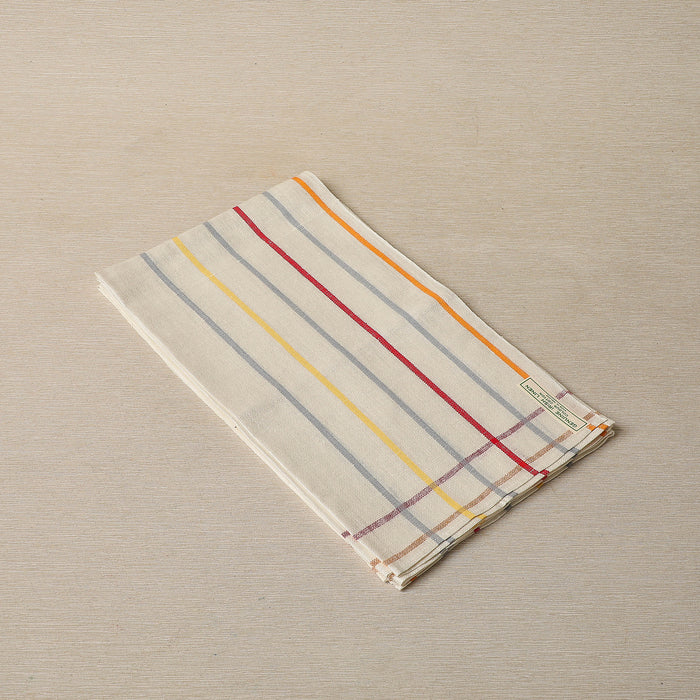 Striped Irish linen tea towels