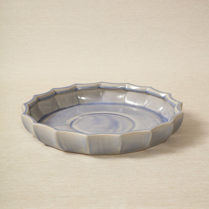 Tamara Centerpiece Bowl in Antique Blue