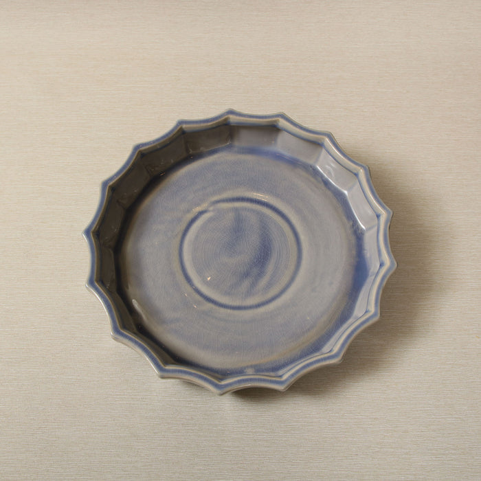 Tamara Centerpiece Bowl in Antique Blue
