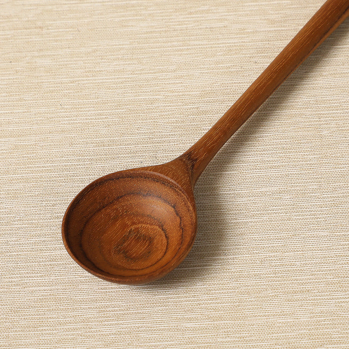 Teak tasting spoon