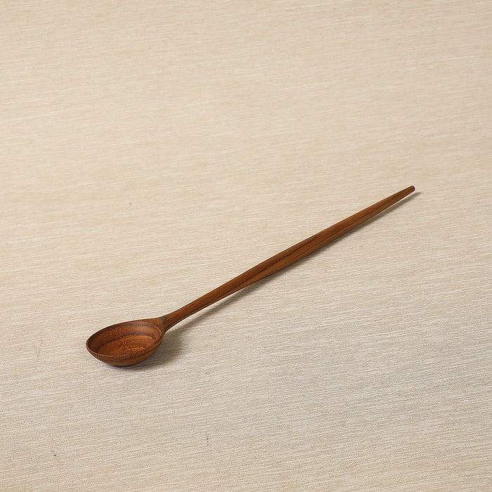 Teak tasting spoon