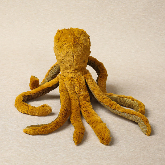 The mustard octopus plush