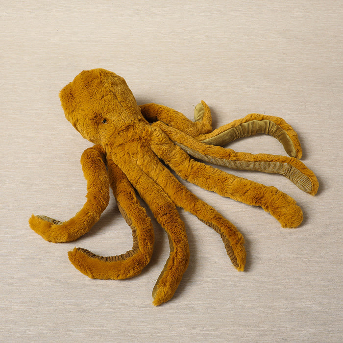 The mustard octopus plush