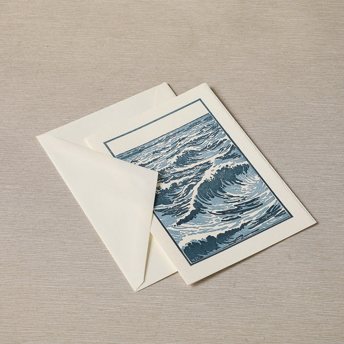 The Sea Letterpress Notecard
