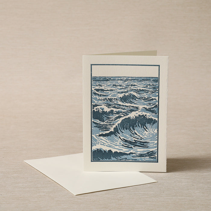 The Sea Letterpress Notecard