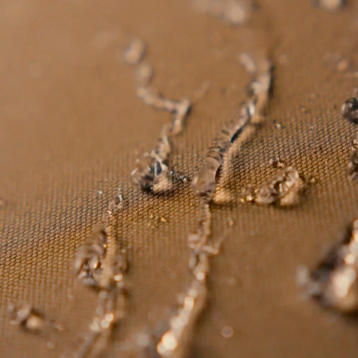 View 2 water running down BRUNT water resistant double-knee torra hd work pant in tan * 0