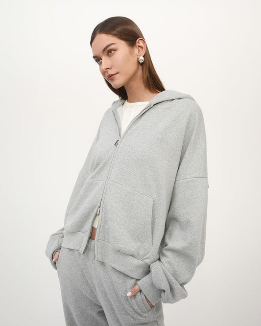 TORI JACKET (UNISEX) HTR. GREY