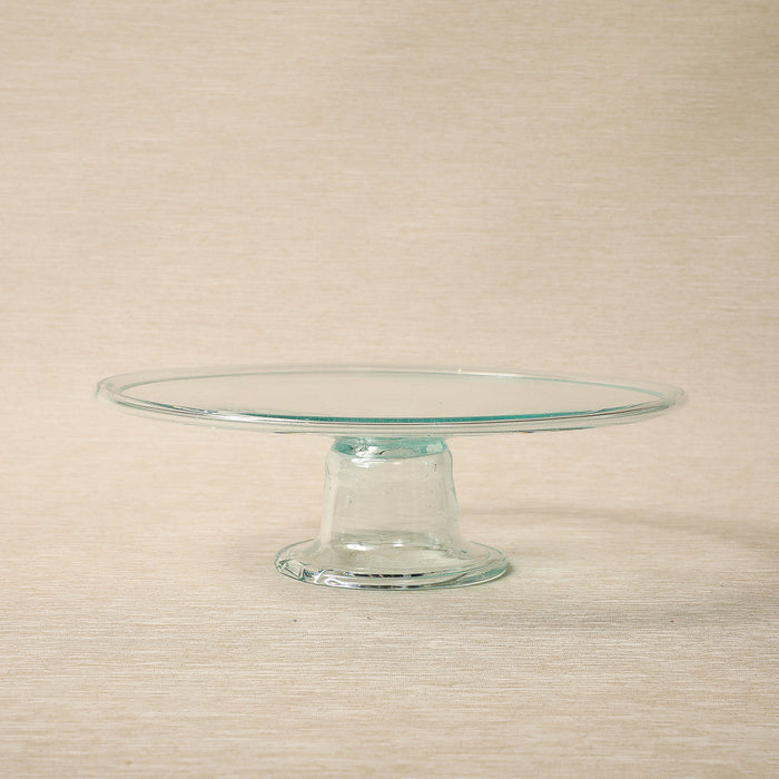 Transparent Opera cake plate