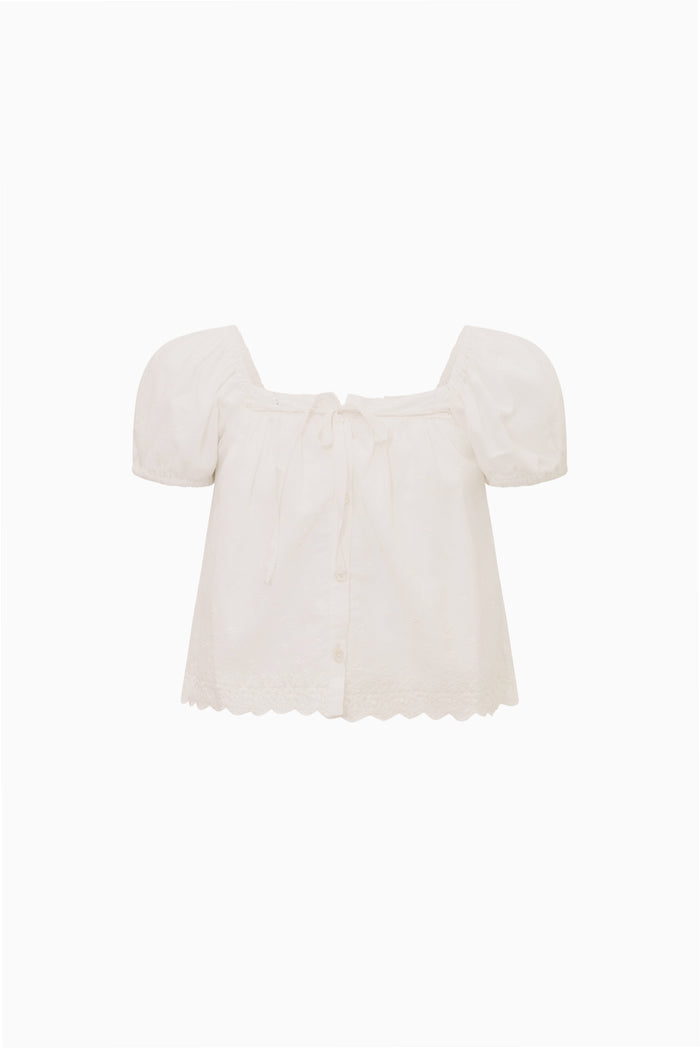 Tween Cotton Lace Leonna Top