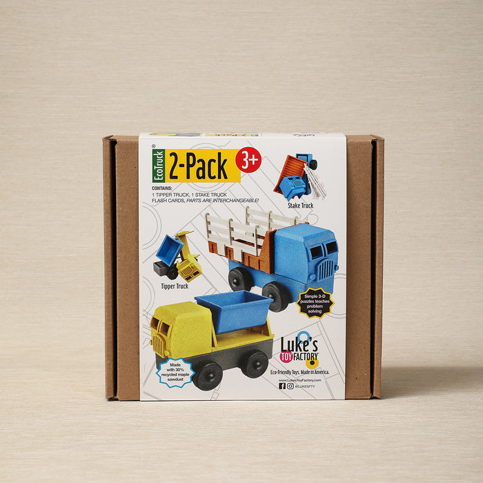 Two pack tipper truck & stake truck