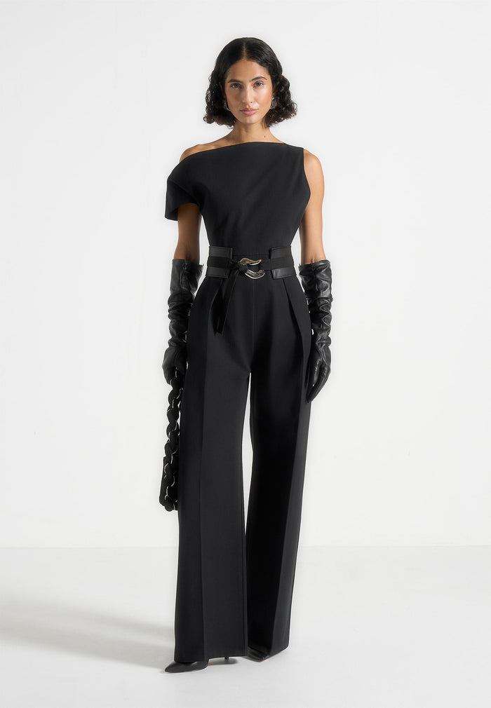 valerie-tailored-off-shoulder-jumpsuit-with-belt-black