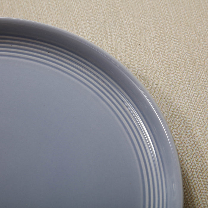 Veranda sky blue dinner plate by Thomas O'Brien