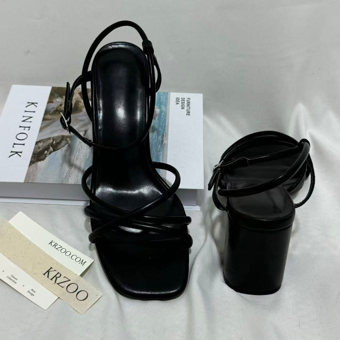 Versatile Open-Toe Slide Sandals