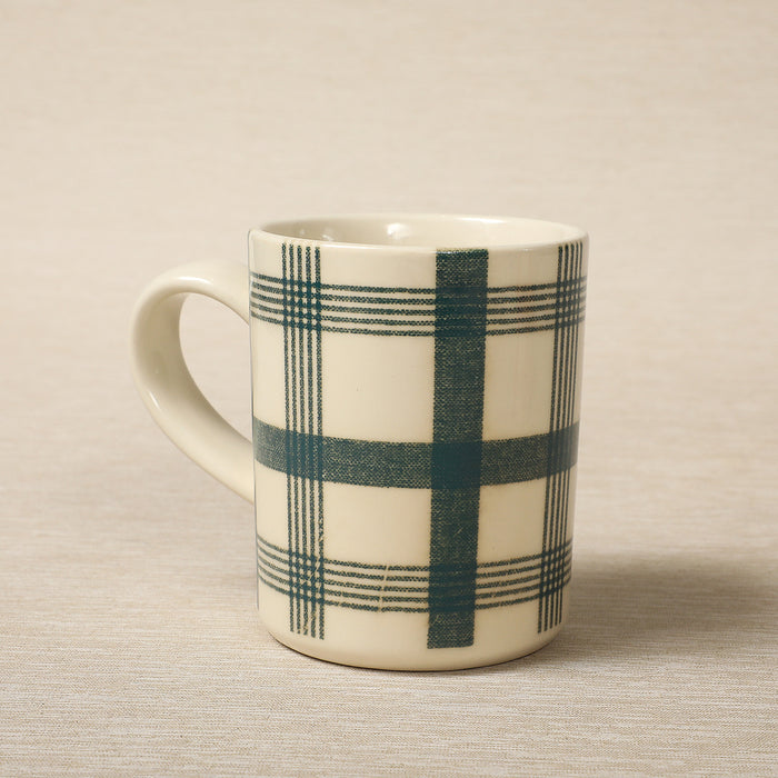 Vintage Fabric Pattern Mugs