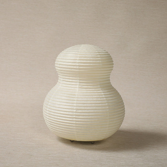 Washi paper moon lamp 2