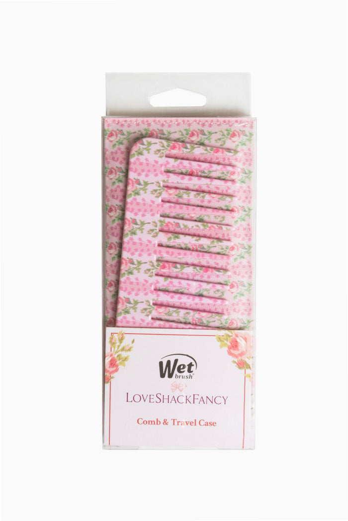 Wet Brush x Love Shack Fancy Comb with Case - Blooming Heirloom