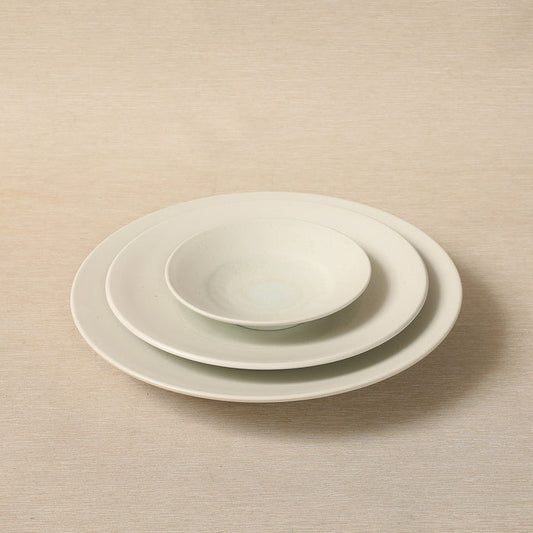 White sky series dinnerware from Japan