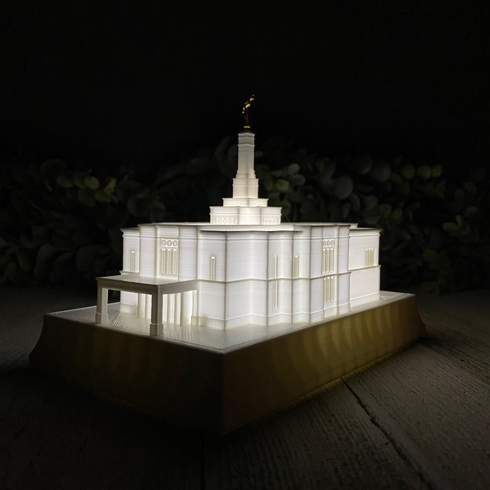Winter Quarters Nebraska Temple Night Light