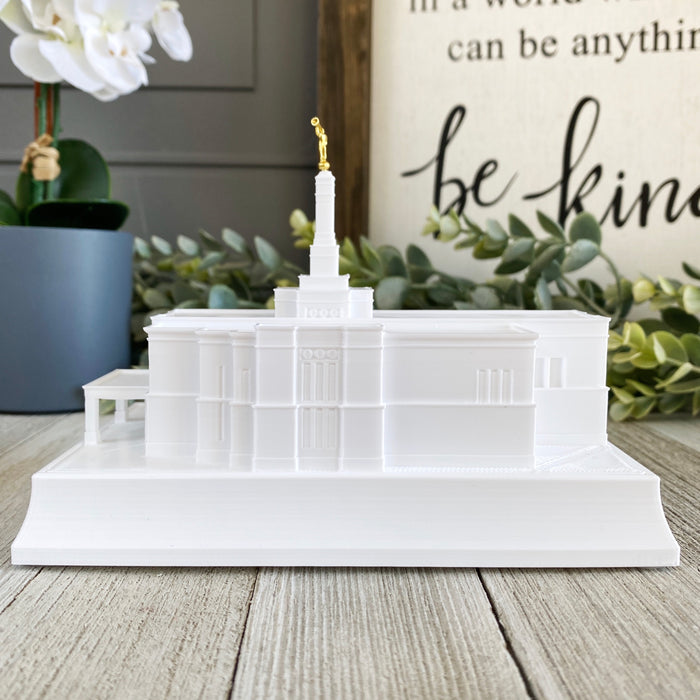Winter Quarters Nebraska Temple Night Light