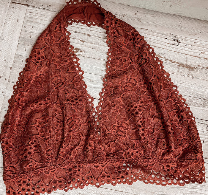 Women's Wine Bralette (plus Size)