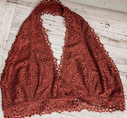Women's Wine Bralette (plus Size)