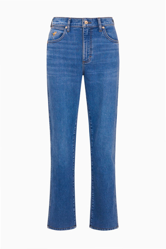 Wrangler x LoveShackFancy Medium Wash Cowboy Cut